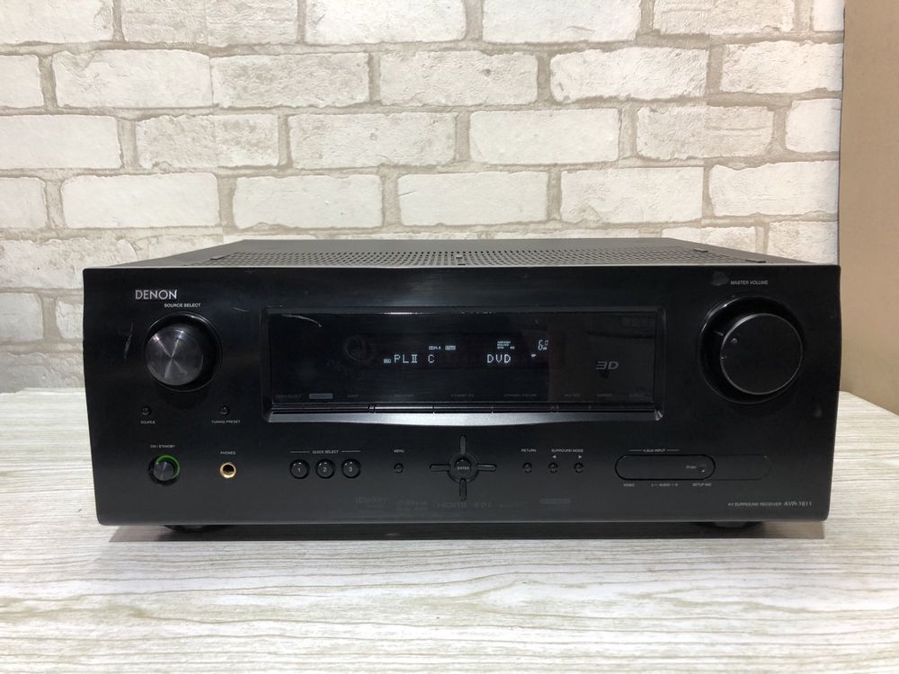 AV ресивер /усилитель Denon AVR-1611 5*110 Вт! HDMI 3D б/у+1 к