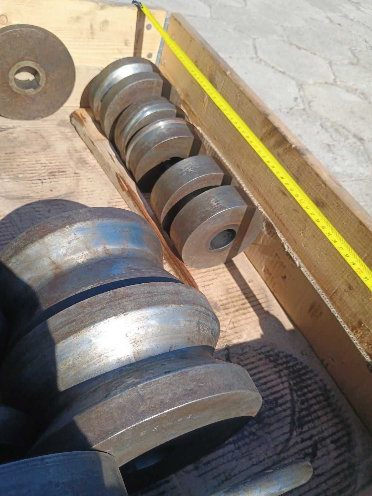 rolki profile do giętarki 40mm walcarki zginarki zestaw 19 elementów