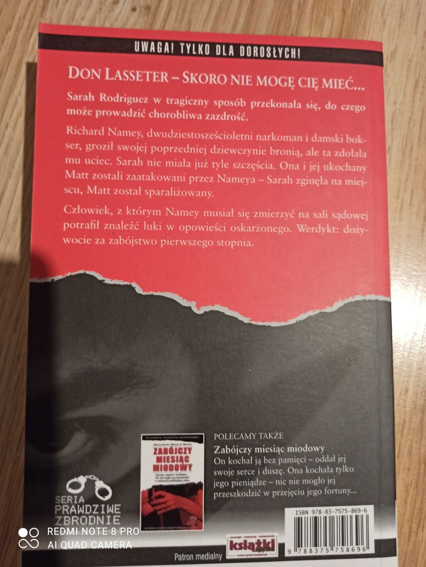 Książka "Skoro nie mogę Cię mieć" Don Lasseter