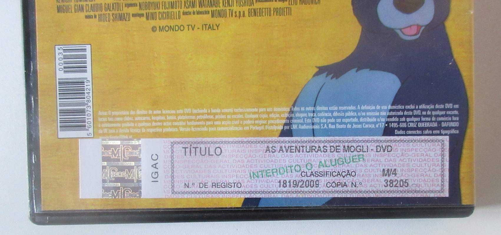 As Aventuras de Mogli (DVD + OFERTA)