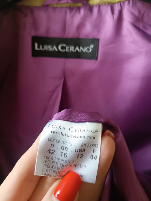 Брендовий жакет. Р 48. Італія. Luisa Cerano
