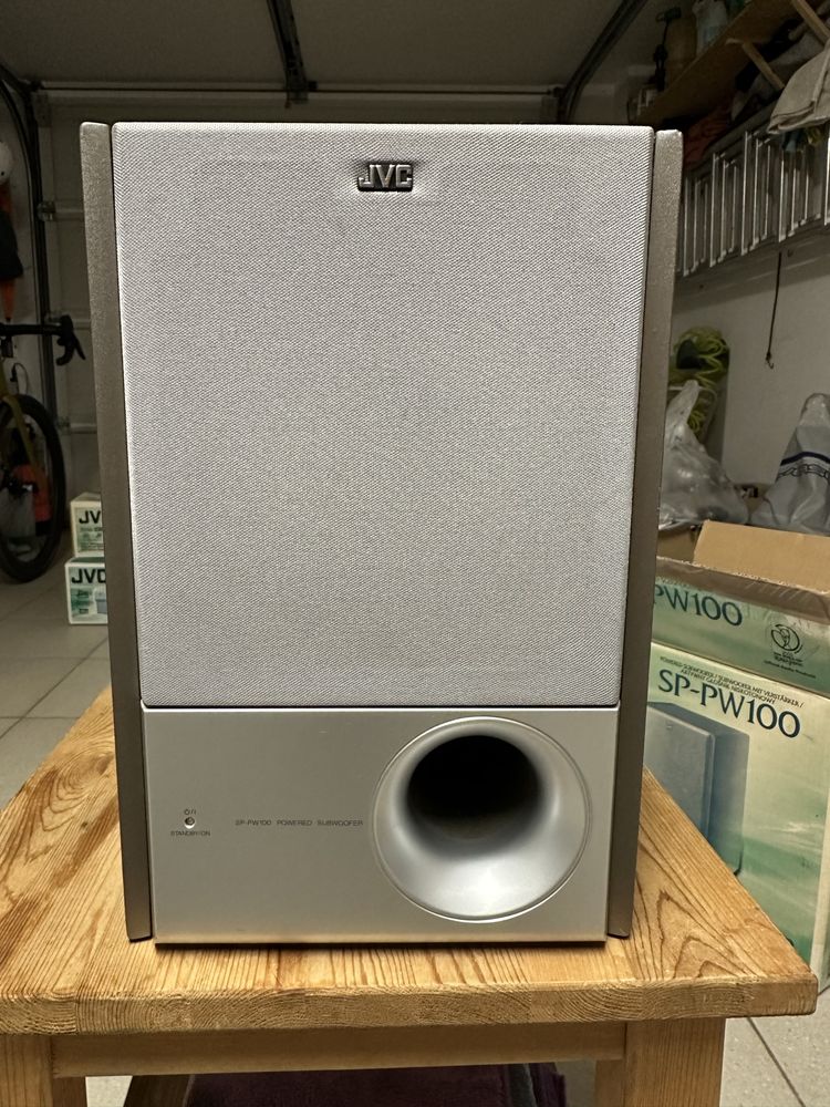 JVC Zestaw Kina Domowego RX-E100 / XV-E100SL / SP-PW100