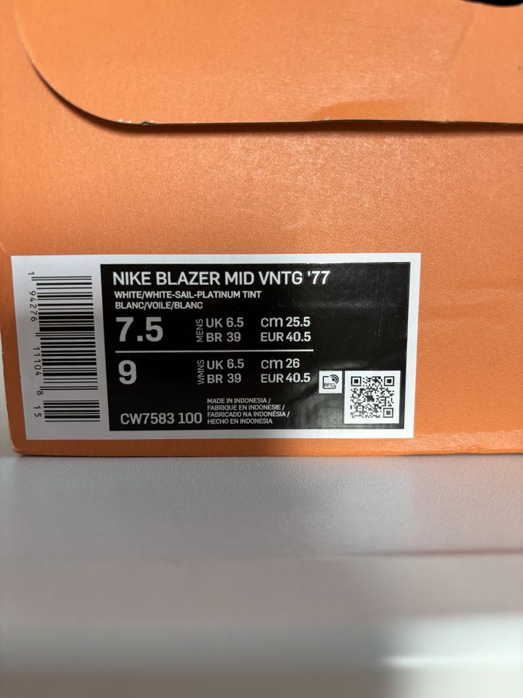 Buty nike blazer