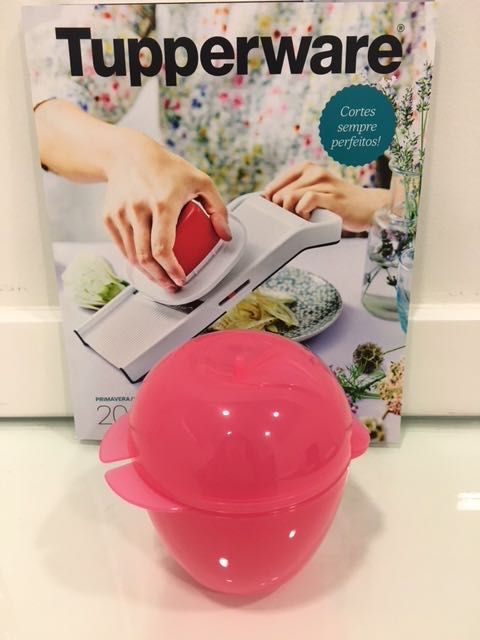 Caixa Maçã Tupperware
