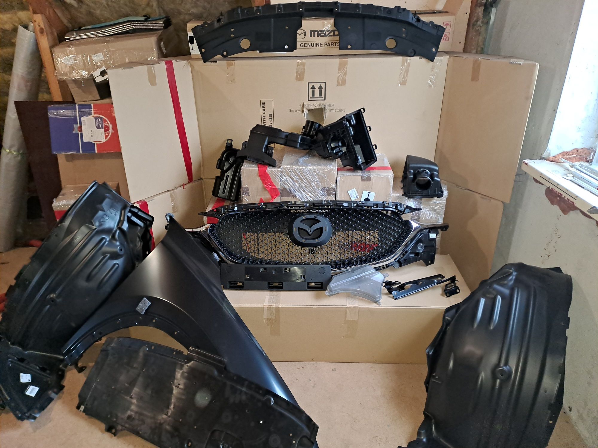 Захист бампера mazda cx5 17+