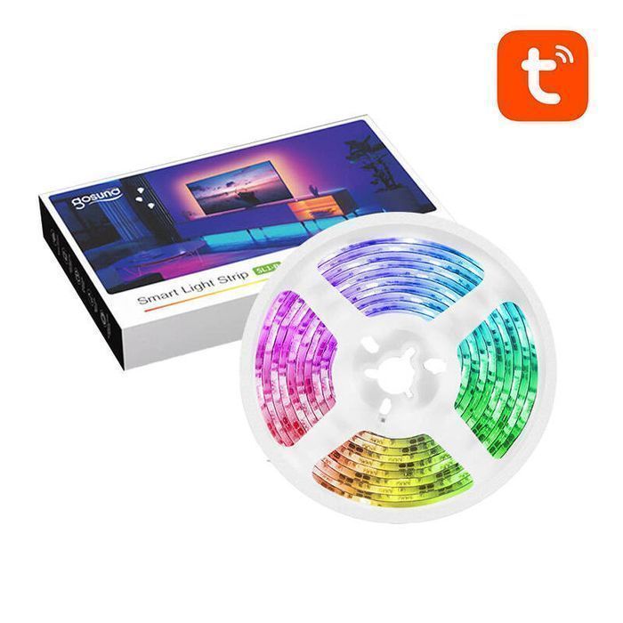 Inteligentna Taśma Wifi Rgb Led Gosund Sl1 (2,8M) Tuya