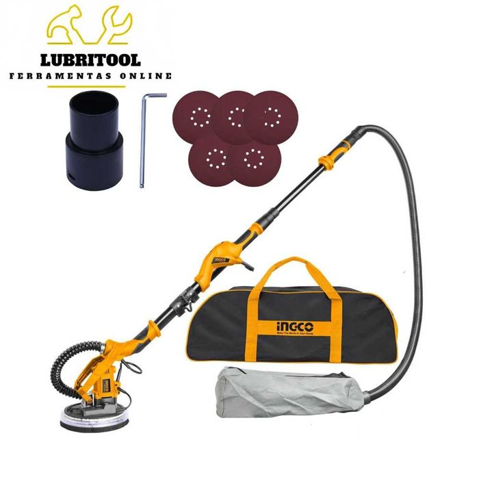 INGCO Lixadora Paredes e Tetos Girafa Elétrica 1050W DWS10501 | NOVAS