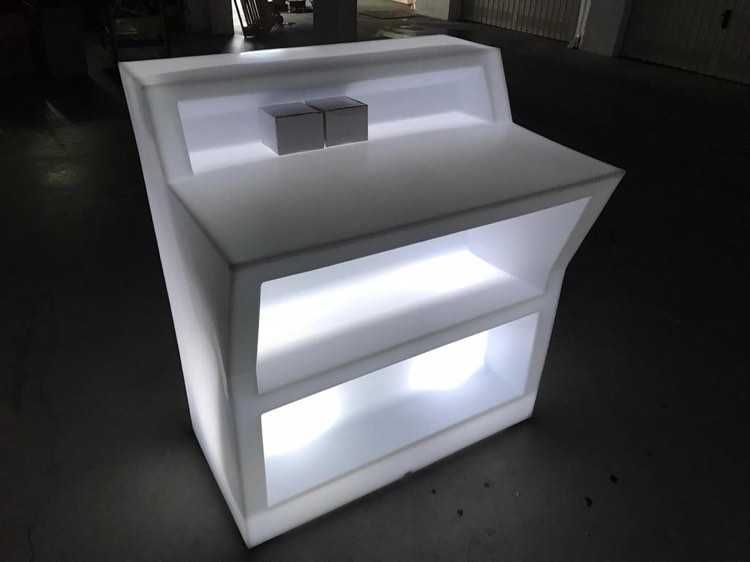 Balcão led para bares cabine dj