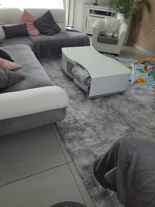 NOWY dywan 230x160 cm miękki pluszowy shaggy włochacz Do Salonu Domu