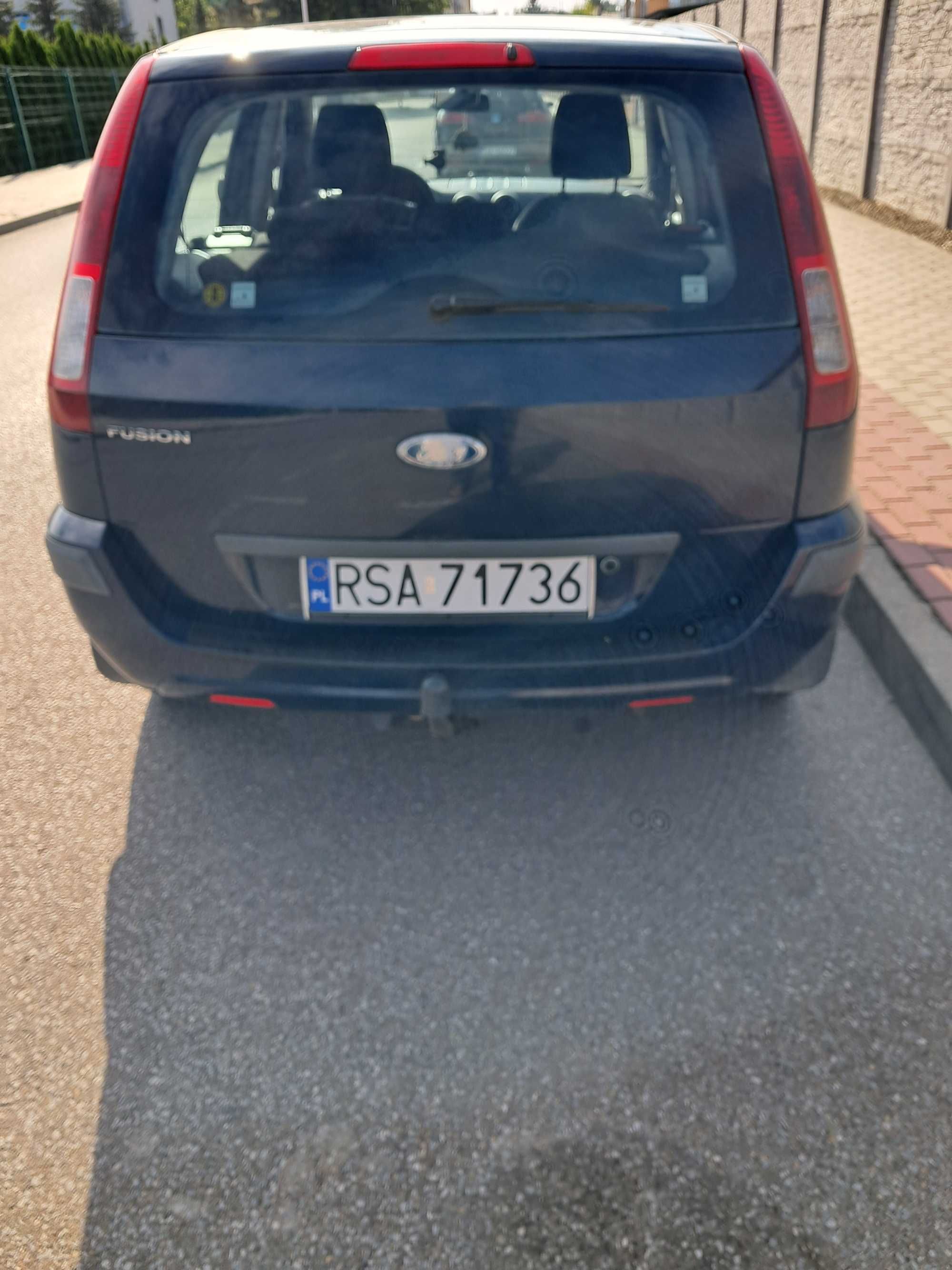 Ford Fusion 2008 poj. 1,4l benzyna + lpg