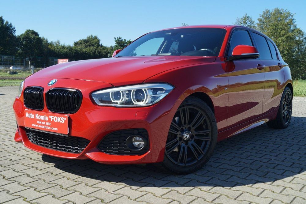 BMW Seria 1 Salon PL m-pakiet automat kamera ksenon alcantara shadow line stan bdb