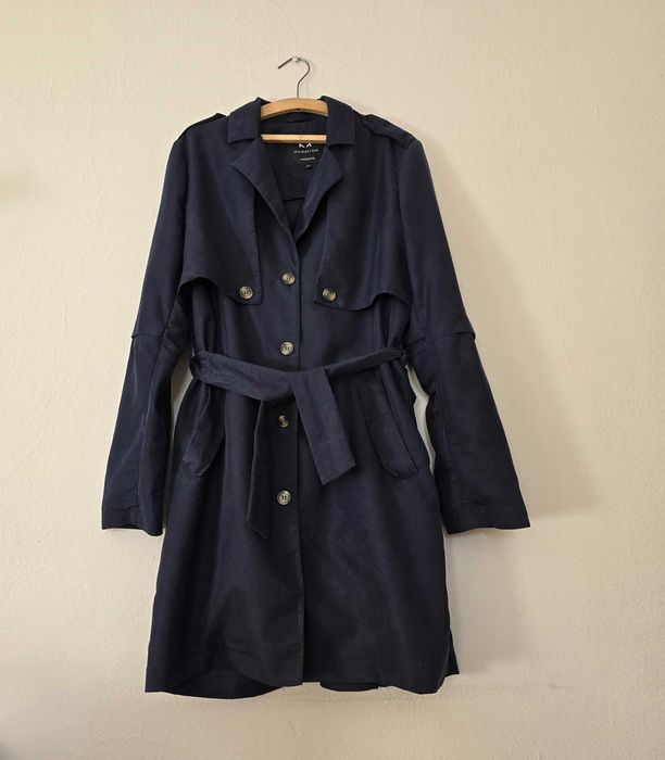 Płaszcz trencz modstöm skandynawska marka