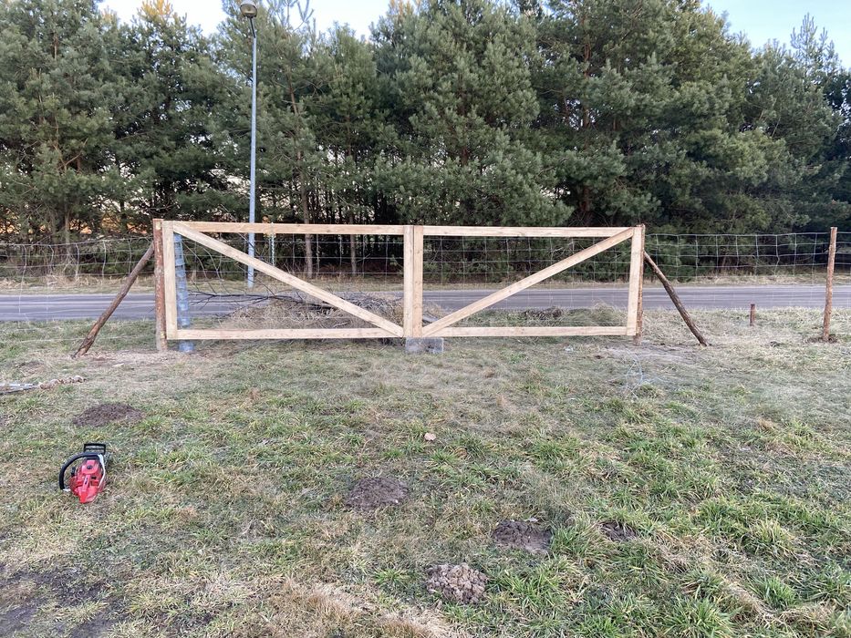 Ogrodzenia Leśne Tymczasowe Budowlane