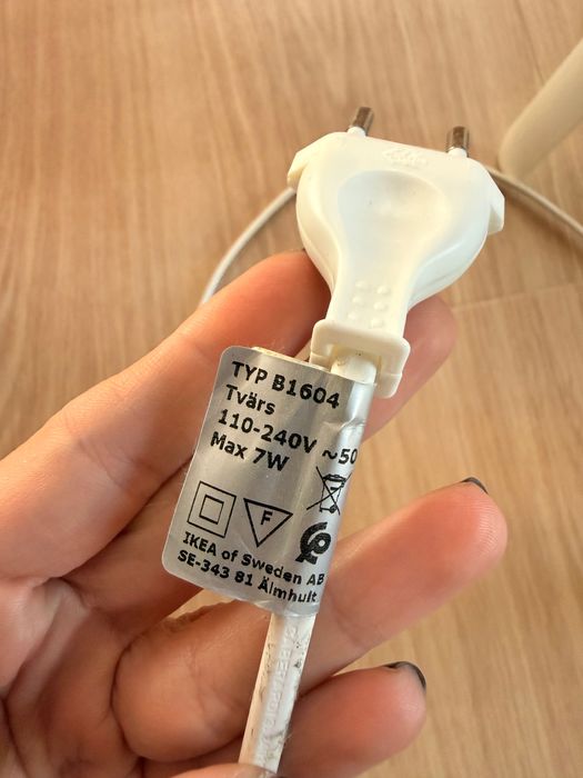 Lampka nocna (biała)