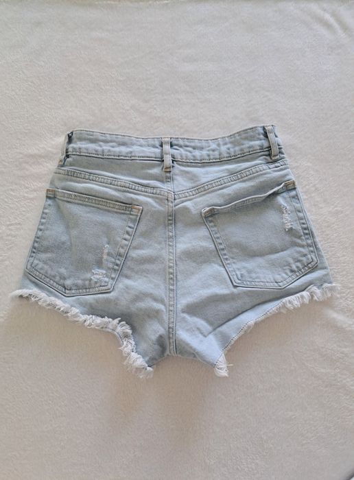 Jeansowe Spodenki H&M niebieskie 36