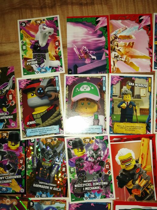 Karty lego ninjago 52 szt