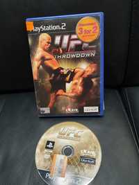 Gra gry ps2 playstation 2 Unikat UFC Throwdown od kolekcjonera