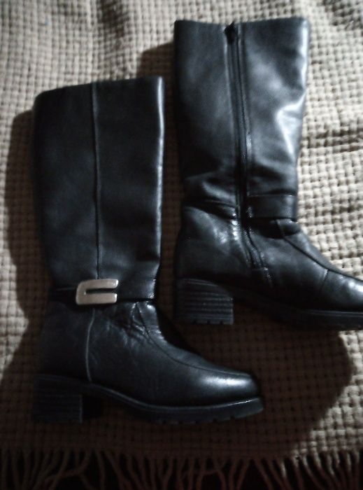 Сапоги зимние р.37, натуральная кожа
