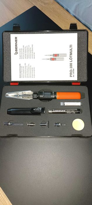 Lutownica gazowa MULTI PRO 100 Berner