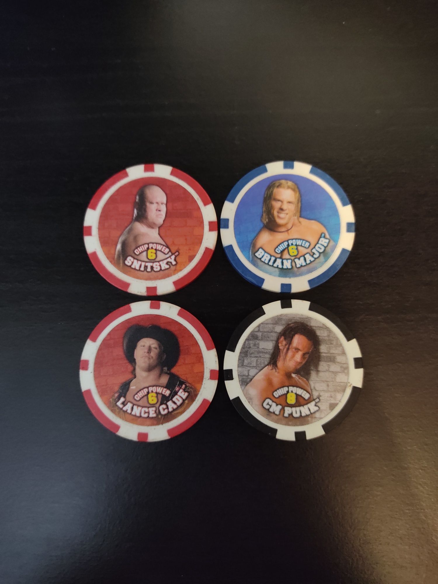 WWE power chipz tazos