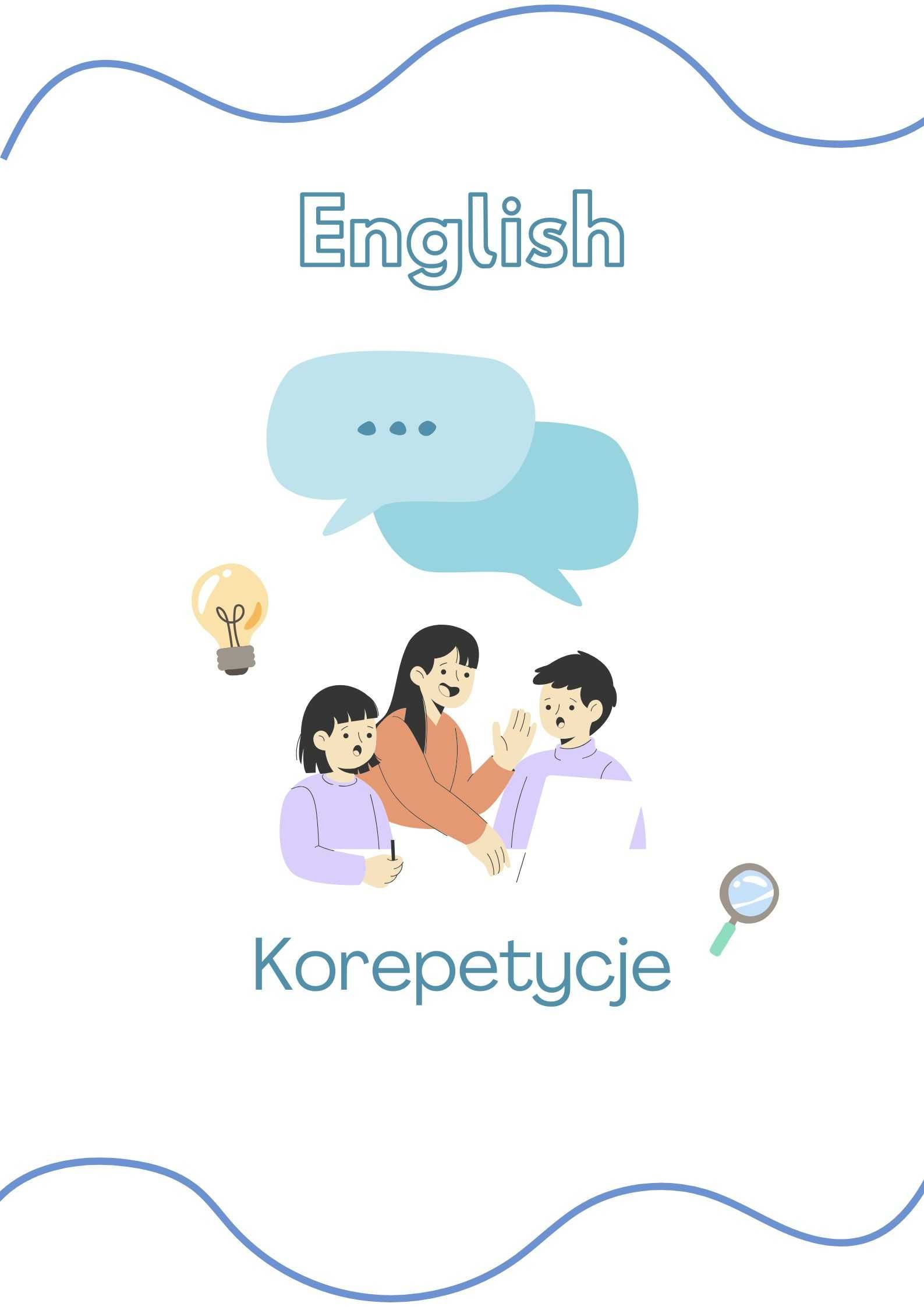 Korepetycje z j.angielskiego- matura ustna, szkoła podstawowa/średnia