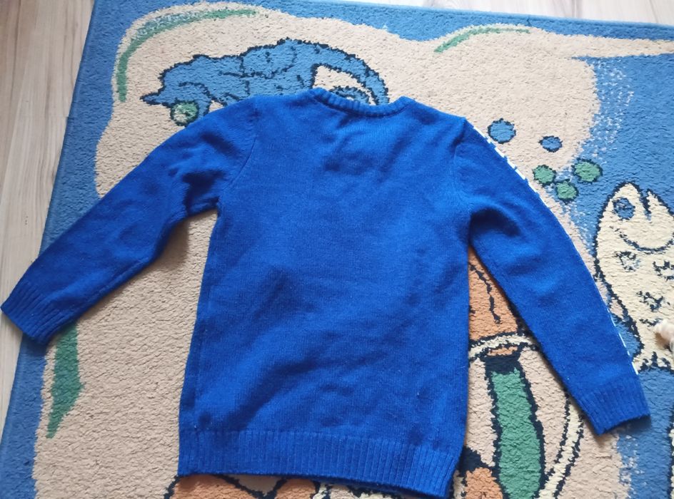 Świąteczny sweterek Mikołaj