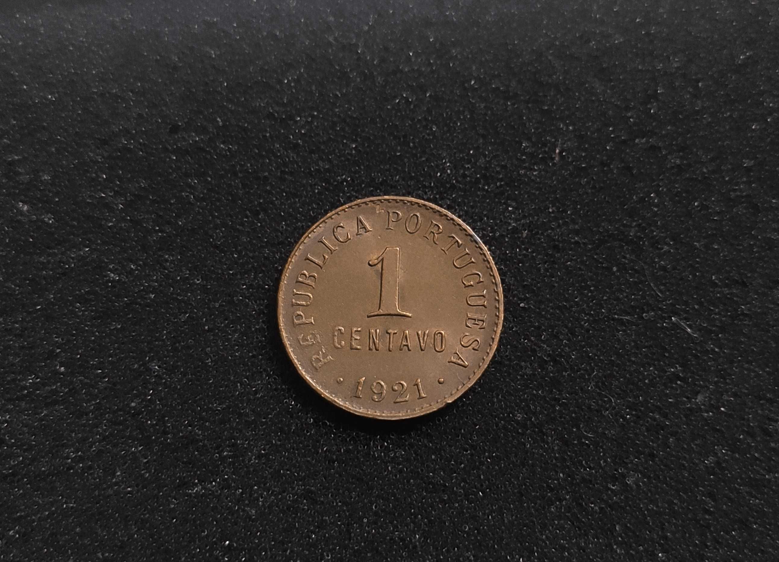 1 Centavo 1921 - Excelente Condição