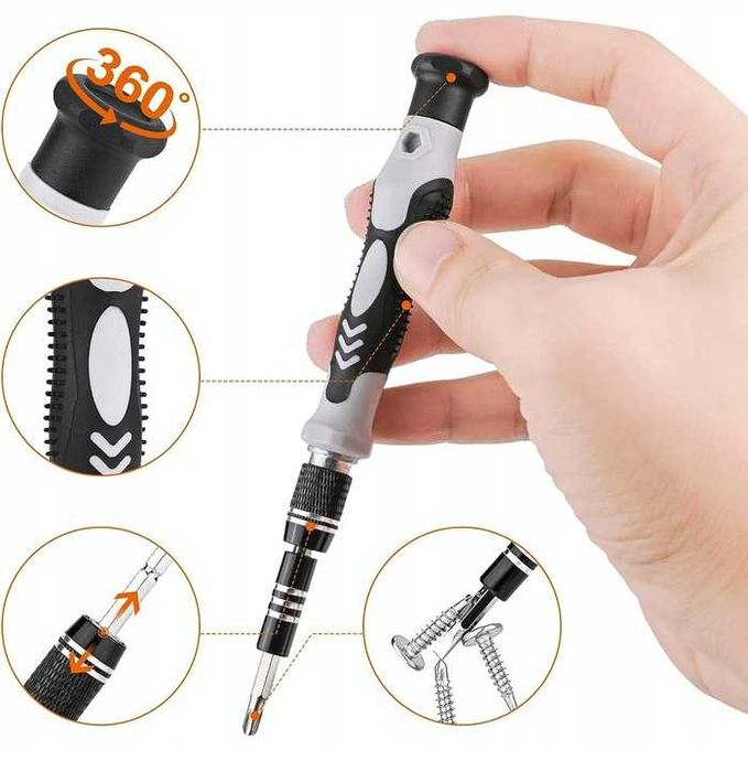 Zestaw Precyzyjnych Narzędzi ŚRUBOKRĘTÓW 115w1