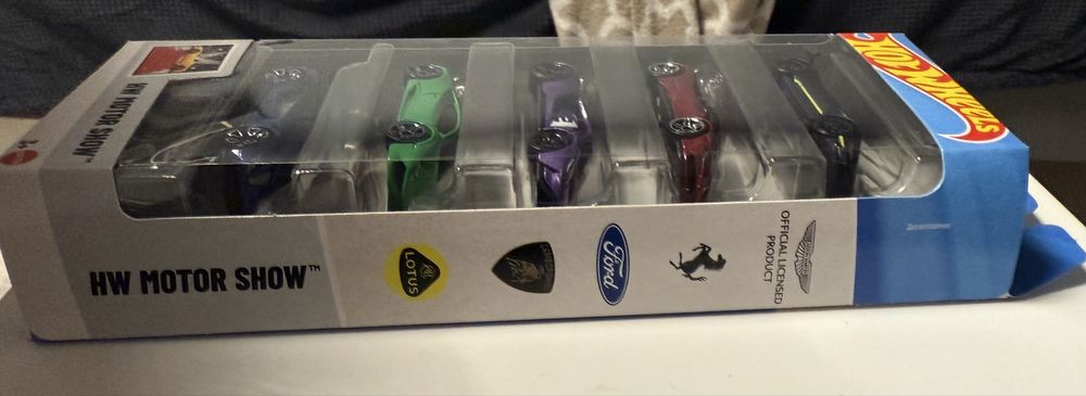 5-pack hotwheels