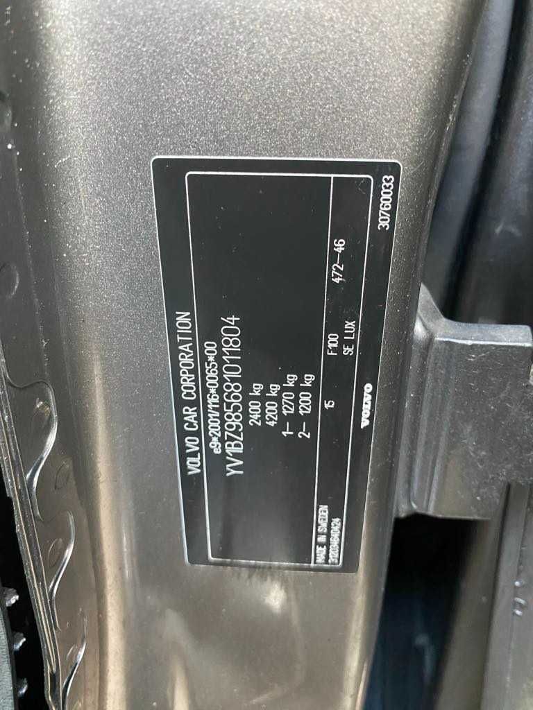 volvo XC70 III 3.2 AWD 238KM 2007r. 472-46 NA CZĘŚCI