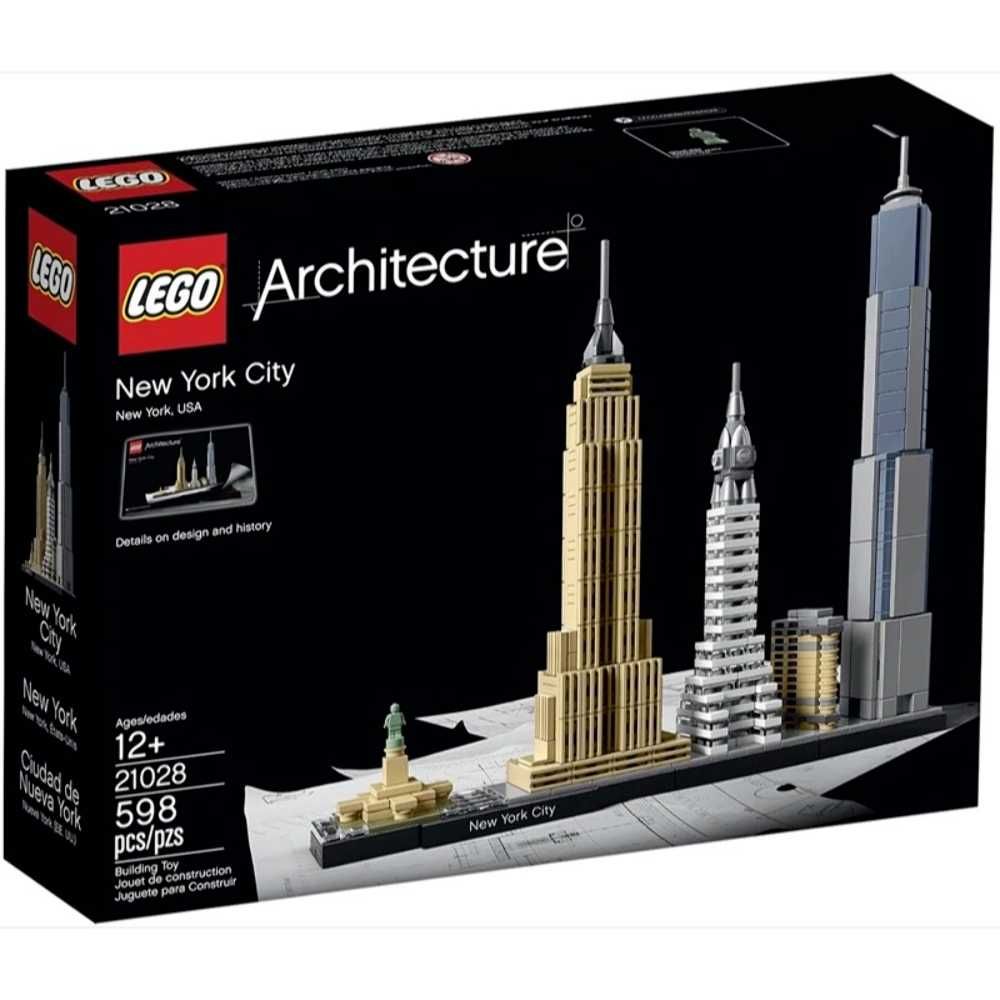 Конструкторы Lego Architecture 21028,21044