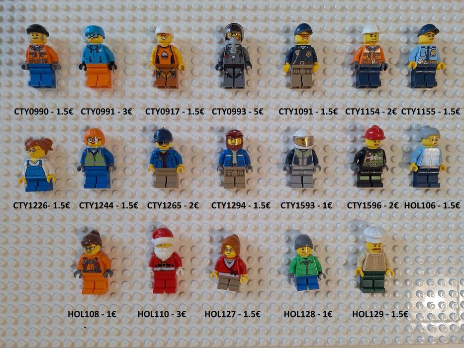 Minifiguras Lego City