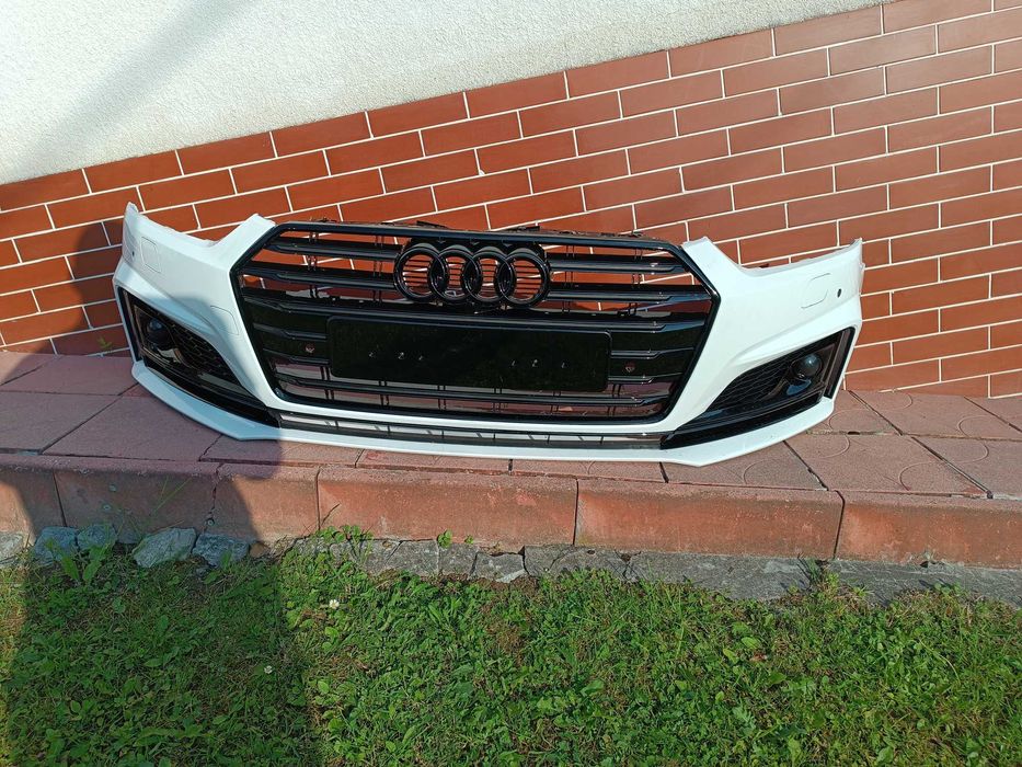 Zderzak przód przedni audi A5 S5 b9 8w s line ładny wysyłka 4 pdc