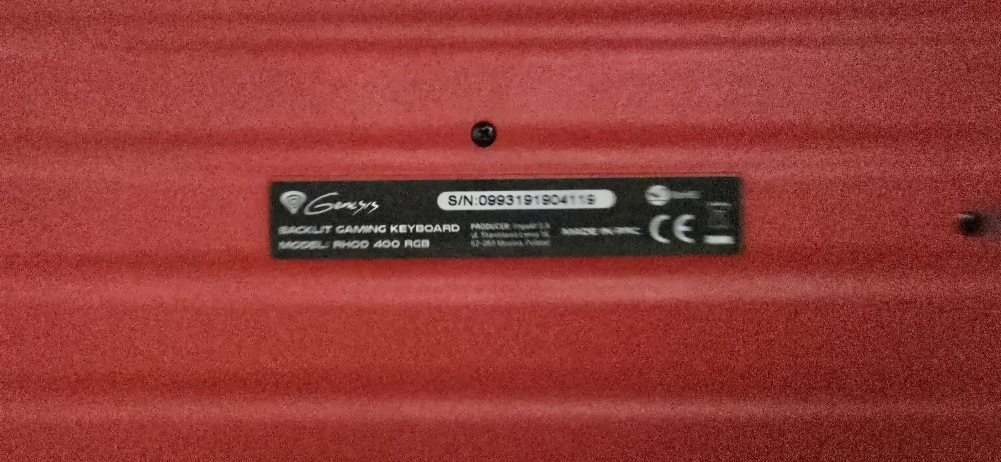 Sprzedam klawiaturę gemingową Genesis Rhod 400 RGB