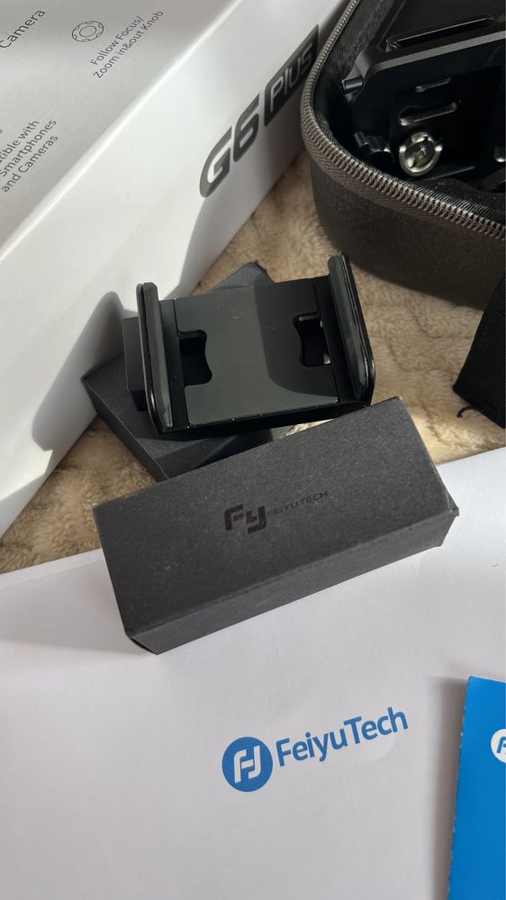 Gimbal Feiyu-Tech G6 Plus z adapterem Feiyutech