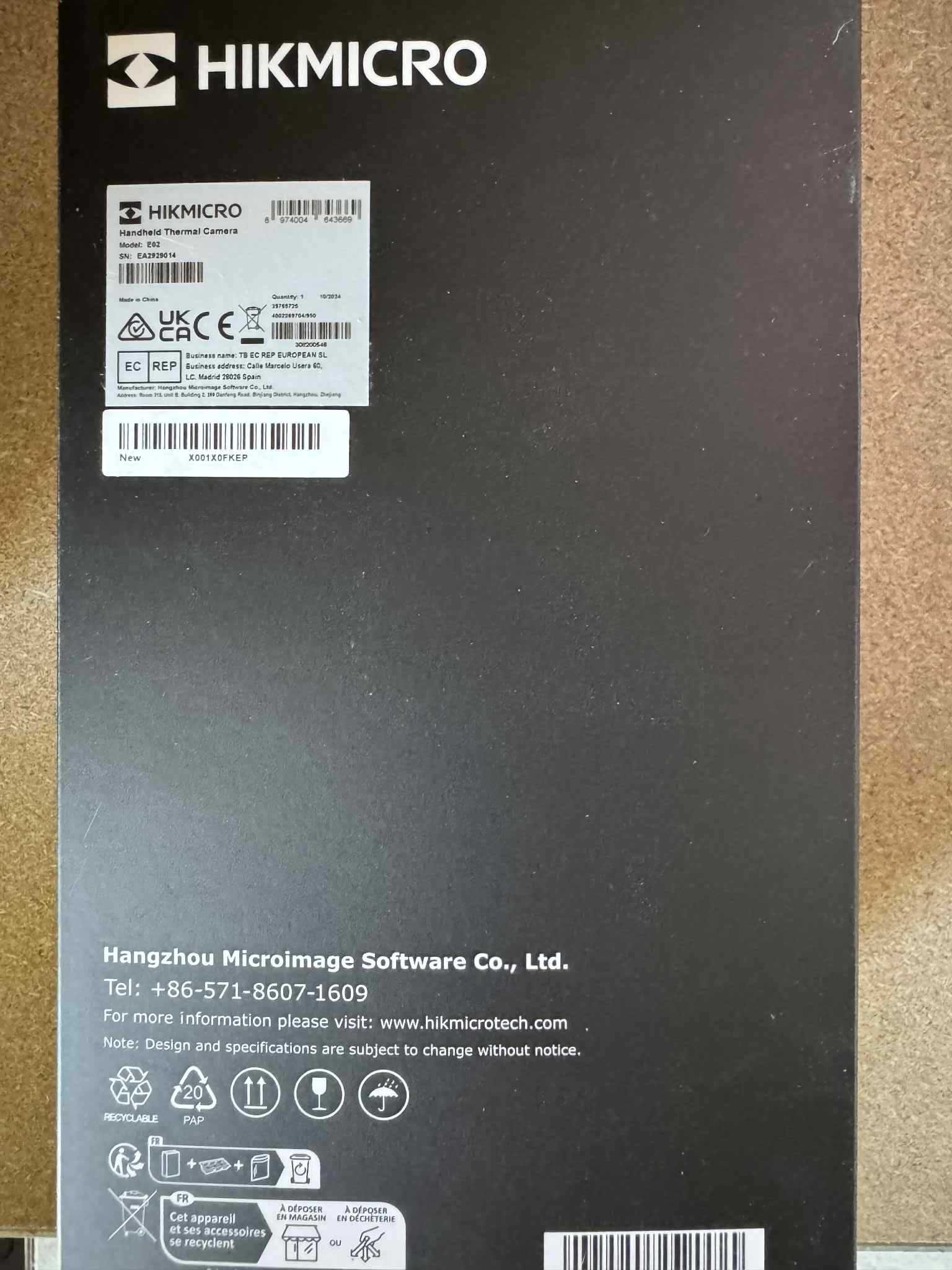 HIKMICRO Kamera termowizyjna E02