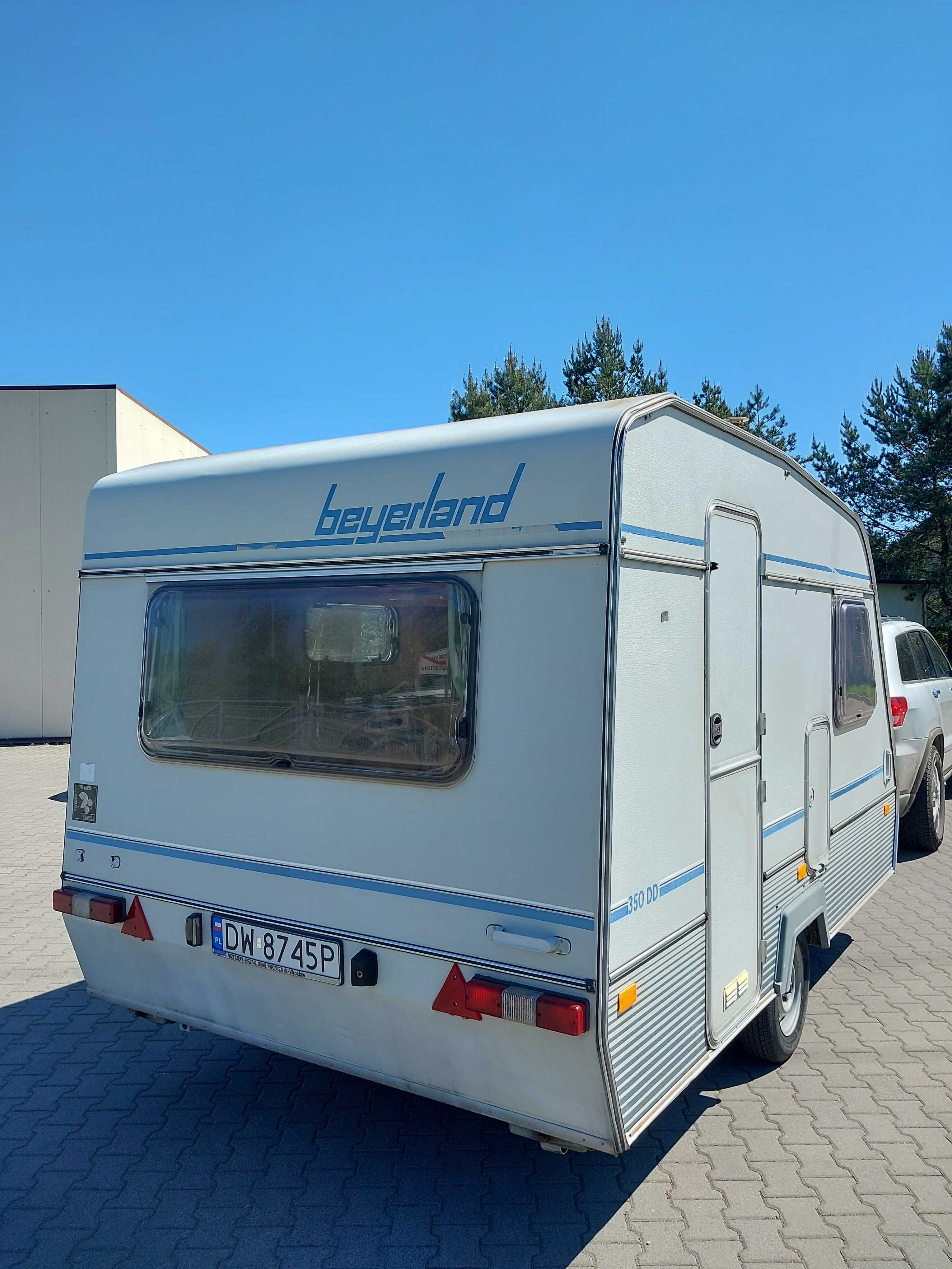 Przyczepa campingowa Beyerland vitese 350 z przedsionkiem Wrocław