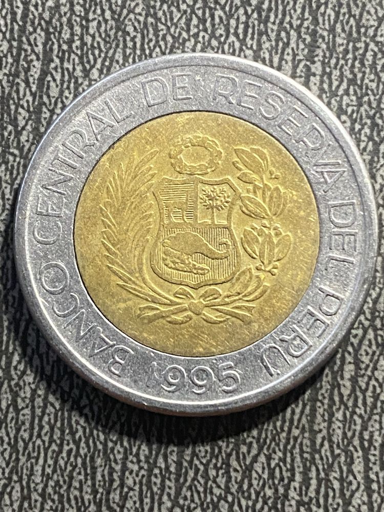 Moneta Peru - 5 Soles 1995r