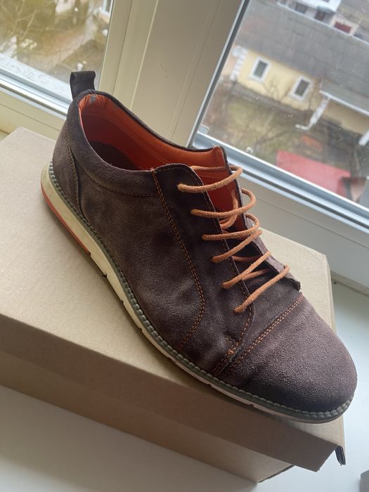 замшеві чоловічі черевики 41,5-42р