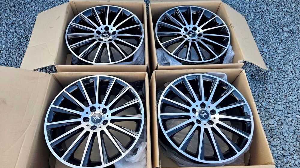 Piękne Alufelgi 19 5x112 Mercedes A B C CLA E Viano VW Seat Skoda Audi