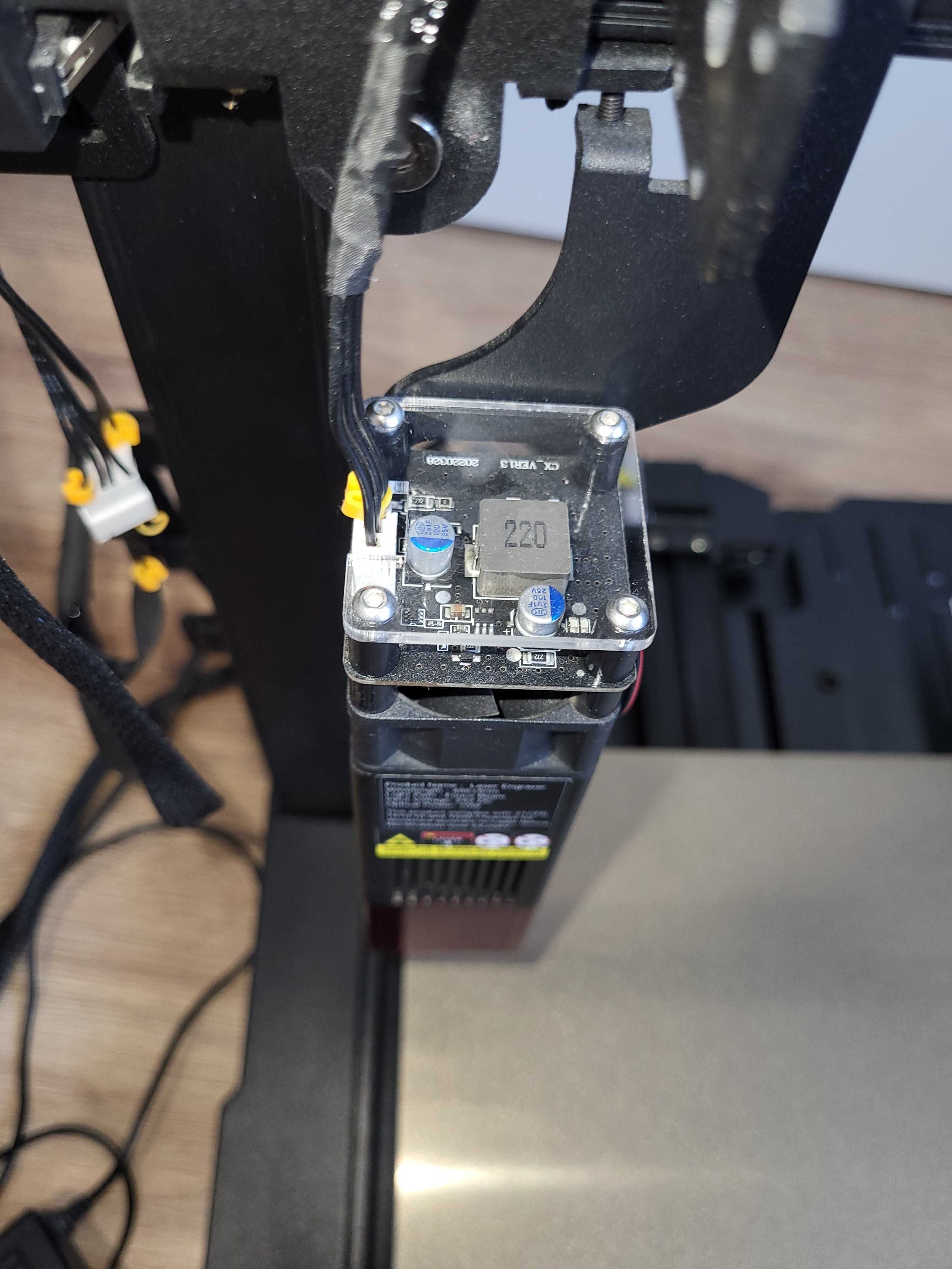 Zestaw drukarki Ender 3 S1 Pro z laserem 10W