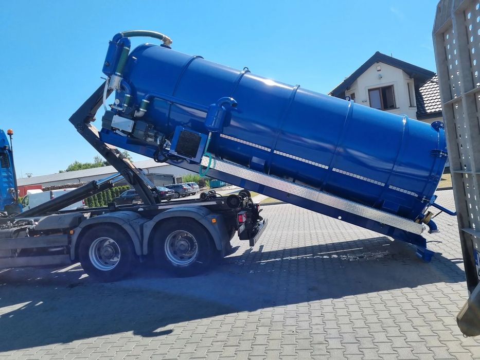 Beczka asenizacyjna nowa urządzenie hakowe