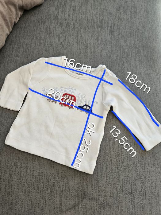 Chłopięca bluzka John Lewis.  Rozmiar 56-62