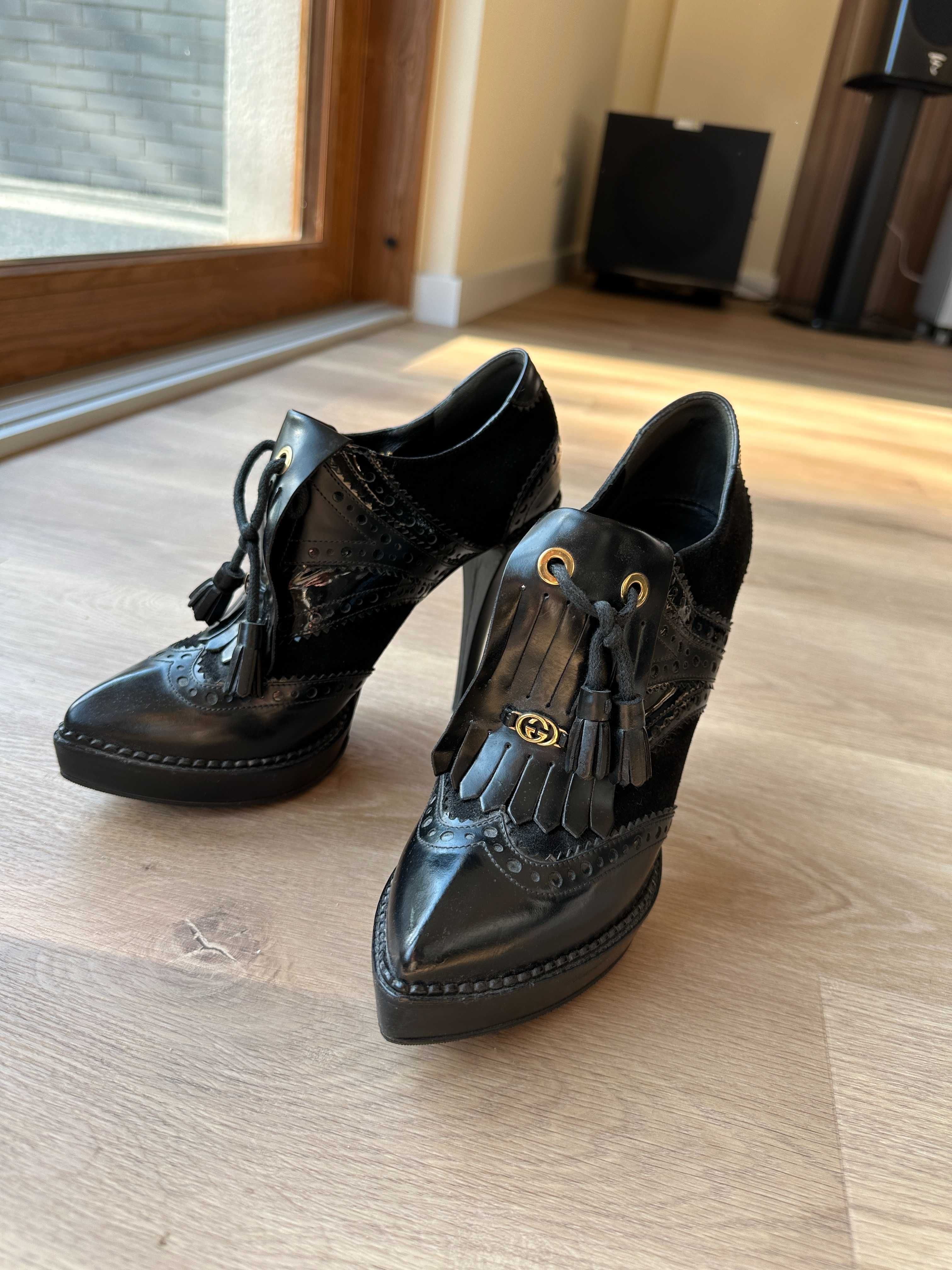 Buty botki szpilki Gucci rozm. 38