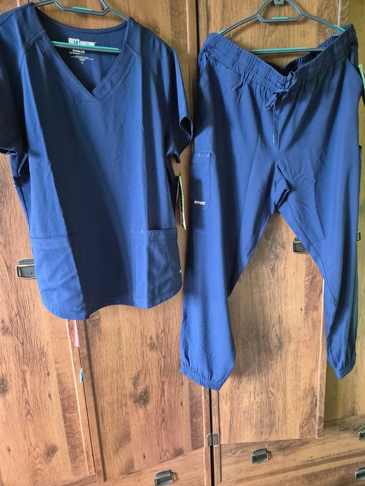 Greys Anatomy elastyczny joggery większe od bluzy USA L+XL eu XL+XXL