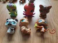 Littlest pet shop 7 szt chodzą świecą