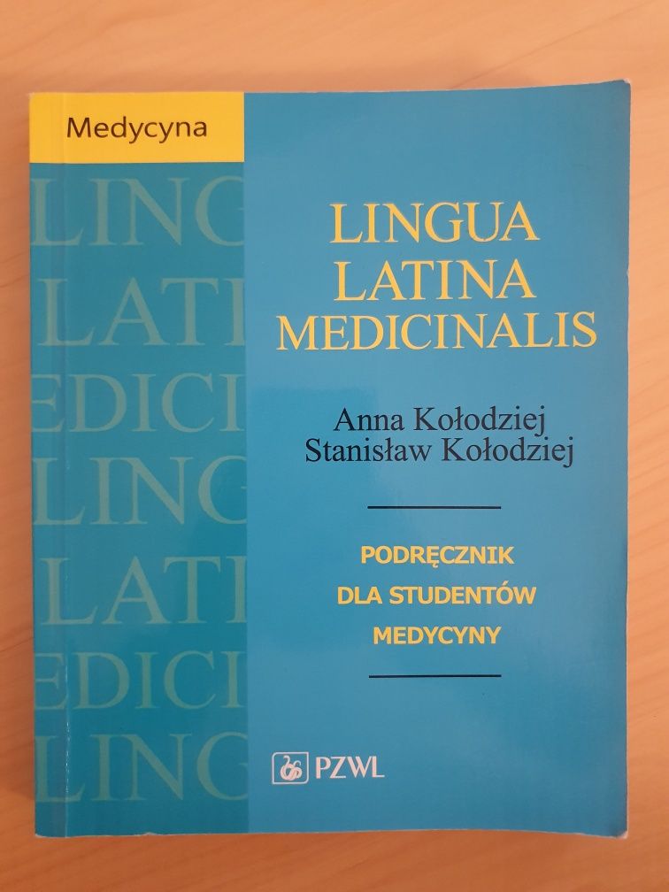 Lingua latina medicinalis, podręcznik do łaciny, medycyna. Kołodziej
