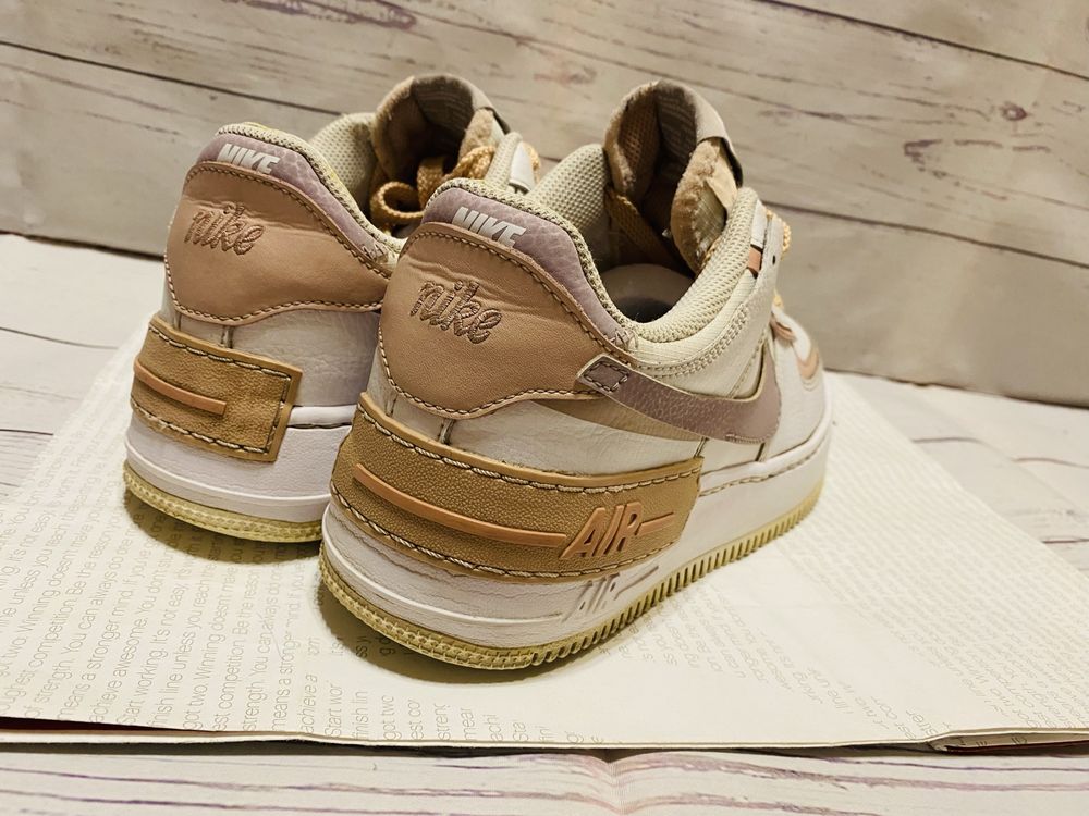Кроссовки Nike Air Force 1 Shadow Amethyst Ash оригинал