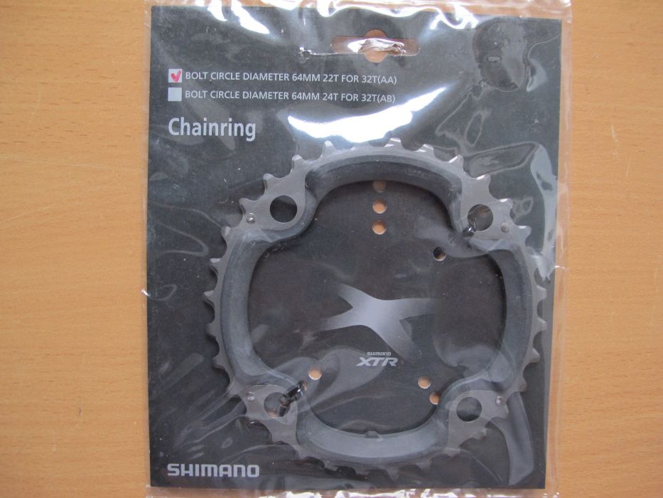 Zębatki korby Shimano XTR FC-M970 /44T-32T-22T/- Nowe