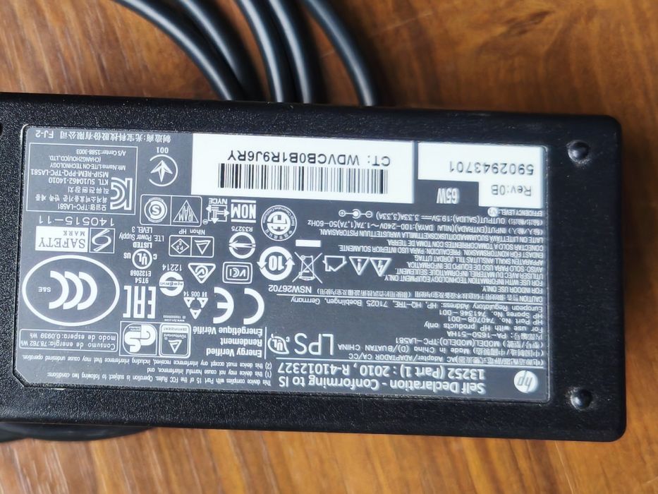 Блок питания для ноутбуков HP DELL TPC-LA581 оригинал